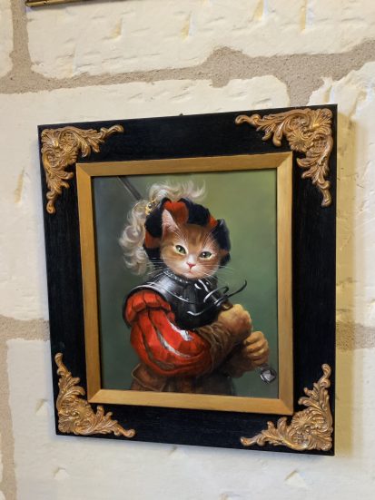 portrait du chat des propriétaires kumcat